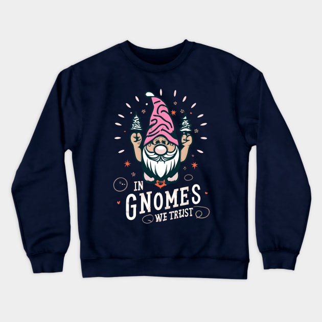 Gnomes Crewneck Sweatshirt by NomiCrafts